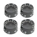 musiclily pro left handed inch size fine 24 spline guitar knobs tone volume speed control knobs for usa lp sg style electric guitar mx1572 4p