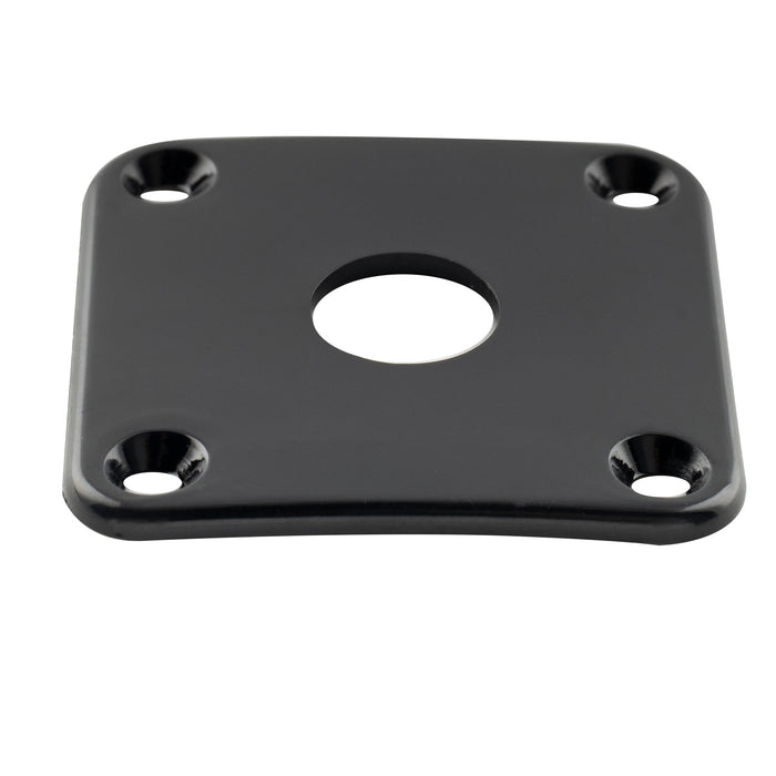 Plaques jack carrées incurvées en plastique Musiclily Pro, compatibles avec les guitares américaines Epiphone LP, lot de 2