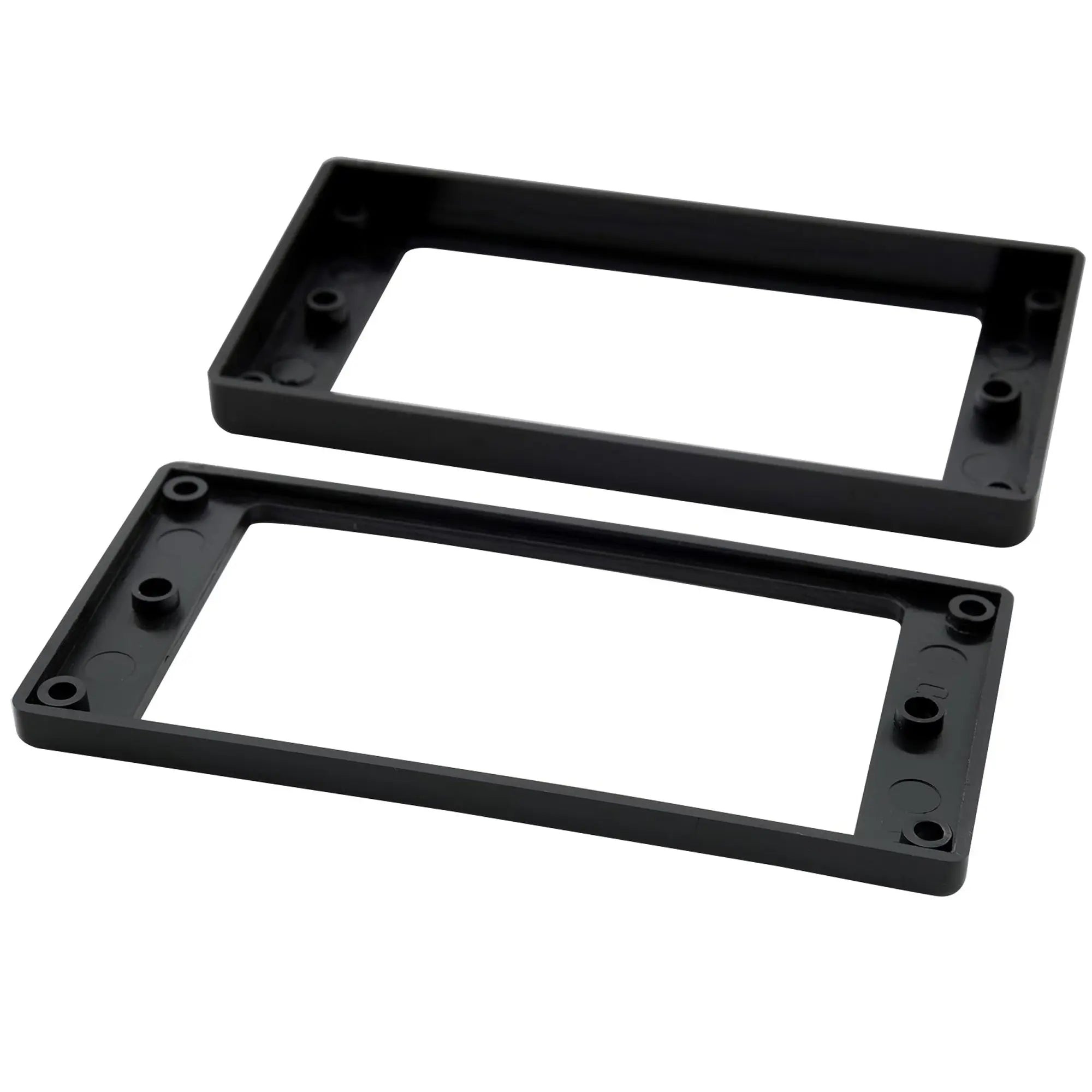 musiclily pro plastic flat bottom humbucker pickup mounting rings set for electric guitar mx1588mx1589p details