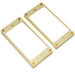 musiclily pro plastic curved bottom humbucker mounting pickup rings set for china made epiphone guitar mx1590mx1591p cream