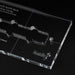 detail of musiclily pro cnc accurate acrylic pickup routing template for standard jazz bass neck pickup mx1600