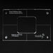 Part of musiclily pro cnc accurate acrylic dual battery box routing templates mx1612