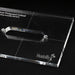 detail of musiclily pro cnc accurate acrylic single coil pickup routing template for standard strat guitar pickguard mx1613