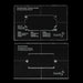 Part of musiclily pro cnc accurate acrylic humbucker pickup routing templates set for electric guitar body and pickguard mx1615mx1617