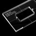 musiclily pro cnc accurate acrylic humbucker pickup routing templates set for electric guitar body and pickguard mx1615mx1617 detailed image