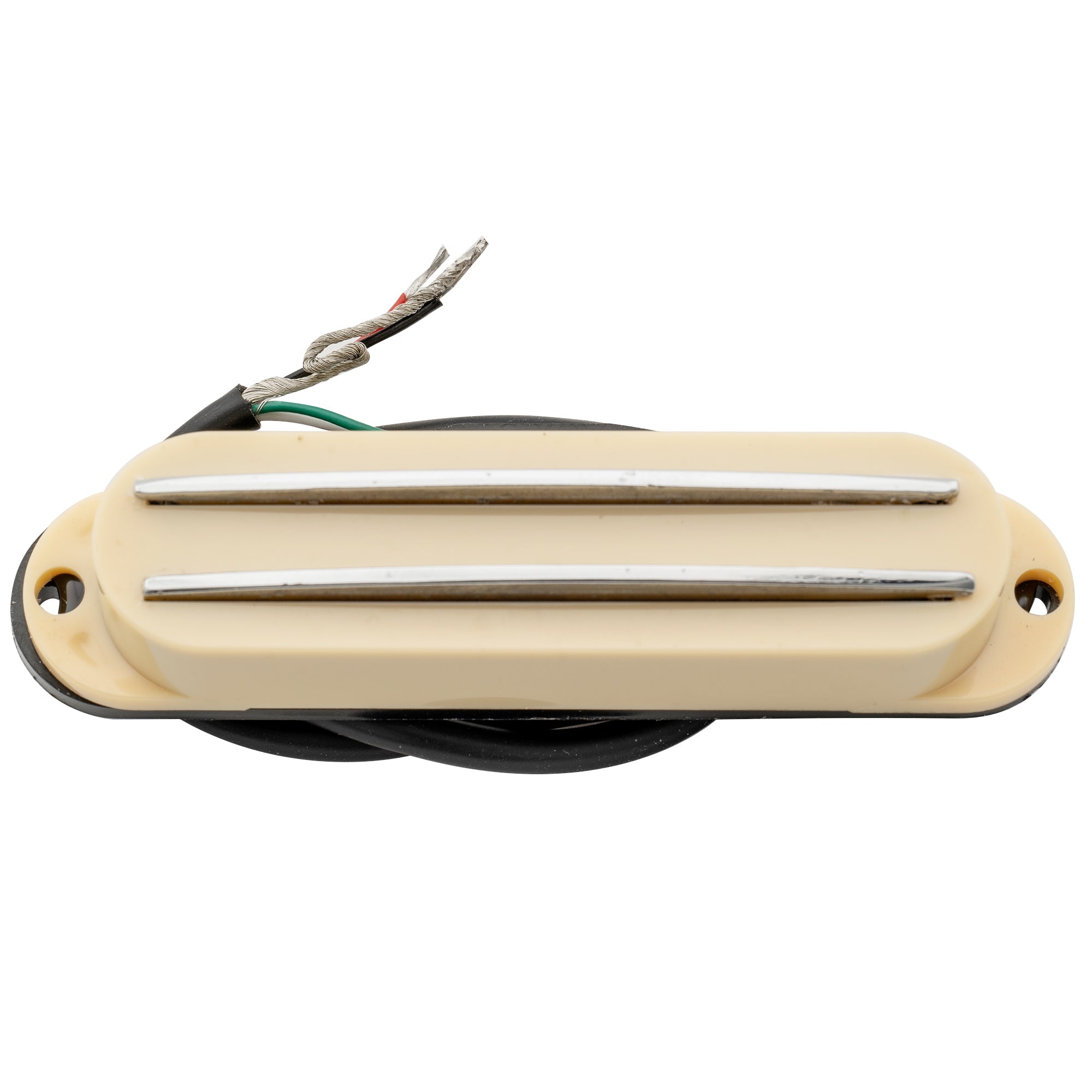Musiclily Basic High Output Rail Blade Keramik Einzellwickler Humbucker-Pickup in Single Coil-Größe für Elektrogitarren im Strat-Stil