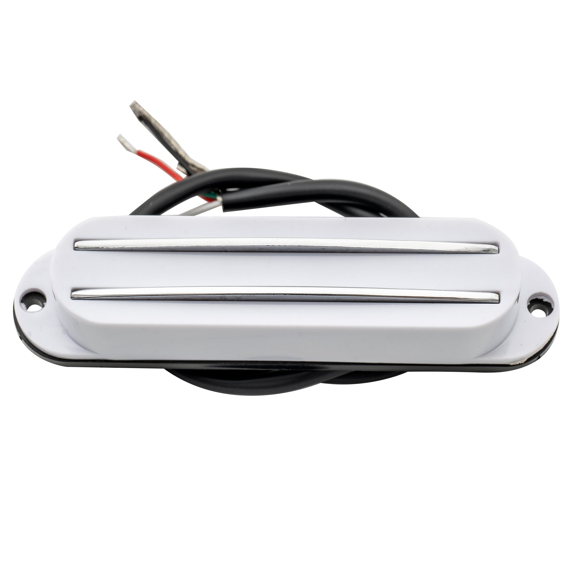 Musiclily Basic High Output Rail Blade Keramik Einzellwickler Humbucker-Pickup in Single Coil-Größe für Elektrogitarren im Strat-Stil