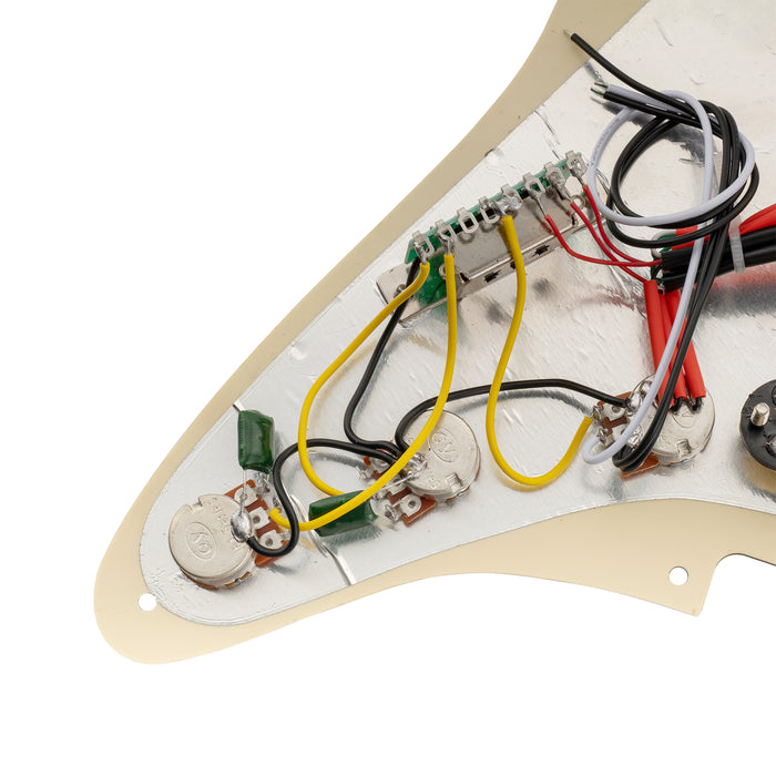 Battipenna precablato Musiclily Basic Loaded ST-SSS con humbucker Ceramic Mini Rail per chitarra elettrica stile Strat