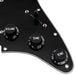 musiclily basic pre wired loaded st sss pickguard with ceramic mini rail humbucker for strat style electric guitar mx1651p details