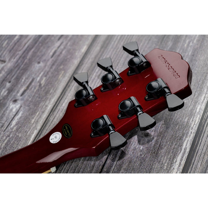 Clavija de afinación completamente sellada Musiclily Basic R15A Simple 14:1 para el lado agudo de la guitarra acústica/eléctrica con botón en forma de trébol