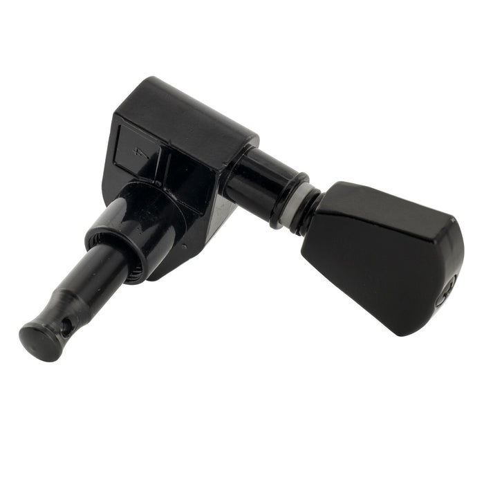 Clavija de afinación completamente sellada Musiclily Basic R15A Simple 14:1 para el lado agudo de la guitarra acústica/eléctrica con botón en forma de trébol