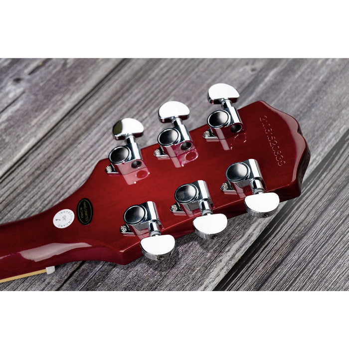 Musiclily Básico 3R3L Proporção de 14:1 Trastes Selados Totalmente Ajustadores de Cordas Parafusos de Ângulo Reto com Botão Meia-Lua para Violão Acústico e Elétrico