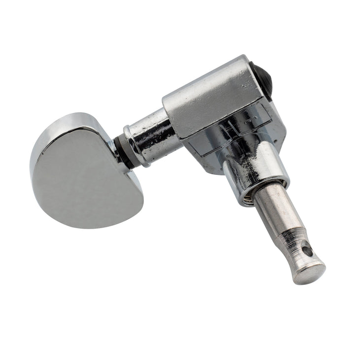 Musiclily Básico 3R3L Proporção de 14:1 Trastes Selados Totalmente Ajustadores de Cordas Parafusos de Ângulo Reto com Botão Meia-Lua para Violão Acústico e Elétrico