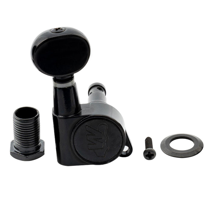 ウィルキンソン6連装E-Zロックヴィンテージオーバルボタンギタートーナメントマシンヘッドチューニングペグキーセット フェンダーストラトキャスター/テレキャスタースタイル電気ギター用