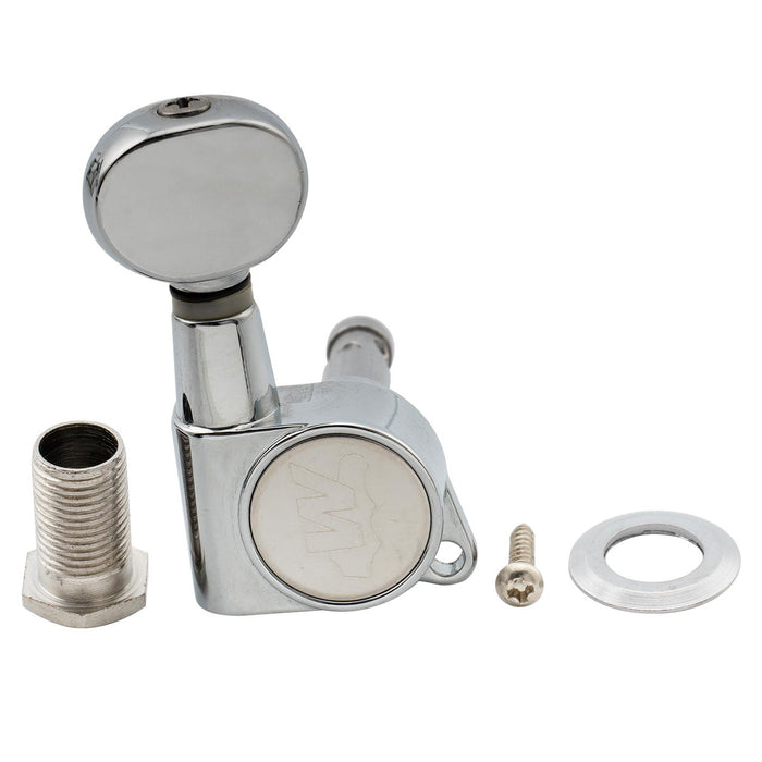 ウィルキンソン6連装E-Zロックヴィンテージオーバルボタンギタートーナメントマシンヘッドチューニングペグキーセット フェンダーストラトキャスター/テレキャスタースタイル電気ギター用