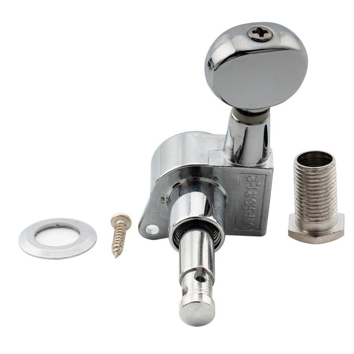 ウィルキンソン6連装E-Zロックヴィンテージオーバルボタンギタートーナメントマシンヘッドチューニングペグキーセット フェンダーストラトキャスター/テレキャスタースタイル電気ギター用