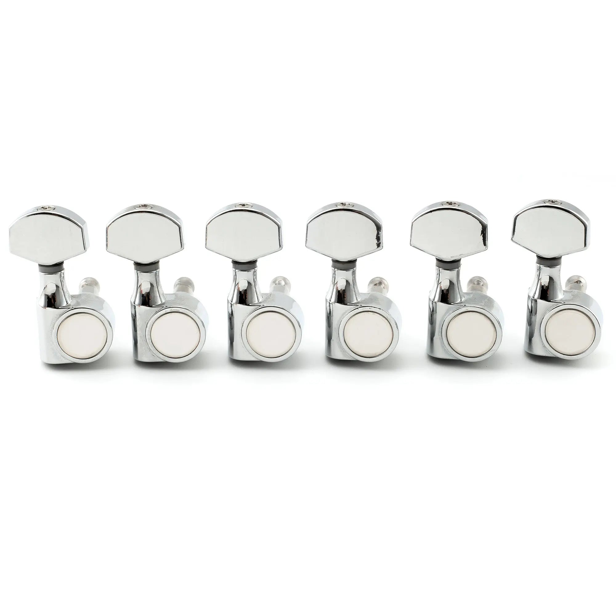 musiclily pro 6 in line 15 1 ratio 1 pin full sealed machine heads tuners tuning pegs keys with hex button for sq strat tele style electric guitar mx1664 6p