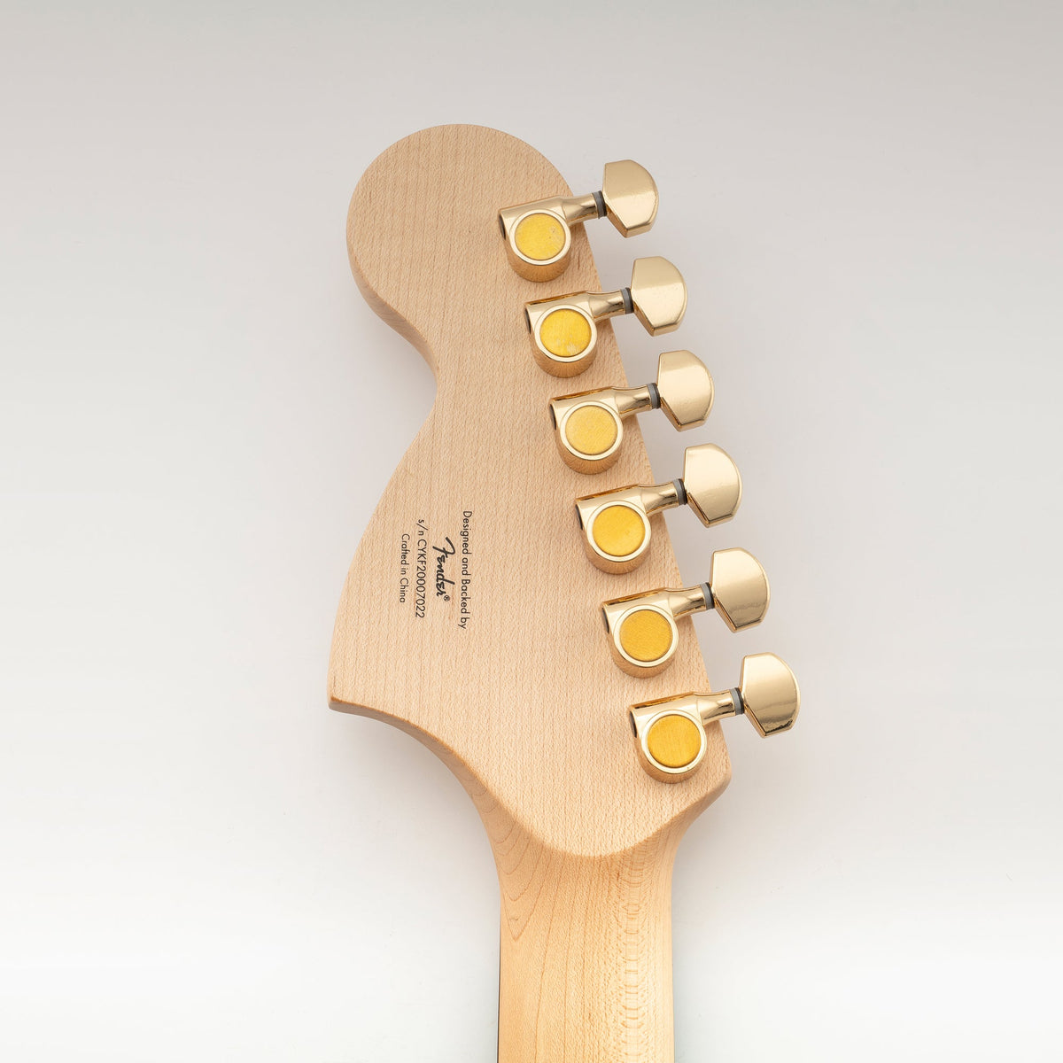 Musiclily Pro R15J-15 6-in-line 15:1 Rapporto, 1-pin, coprimolle completamente sigillate con pulsante esagonale per chitarra elettrica stile SQ Strat Tele