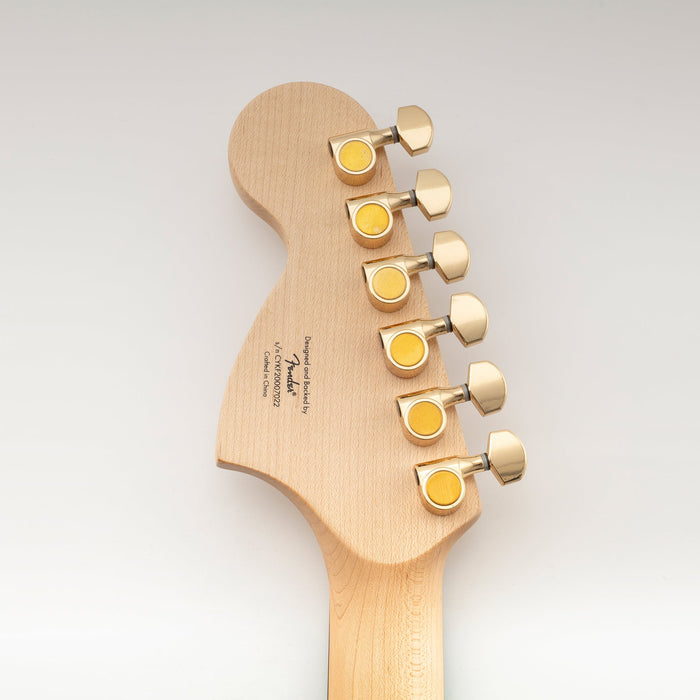 Musiclily Pro R15J Single 15:1 Ratio 1-Pin Full Sealed Machine Head Bass Side Tuner Tuning Peg Key with Hex Button for SQ Strat Tele Style Electric Guitar