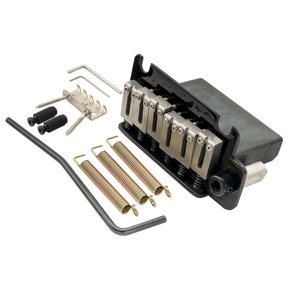 Musiclily 52.5mm Tremolo Bridge with Steel Saddle for USA Strat