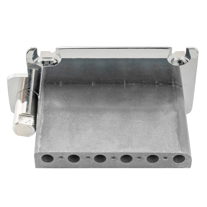 Musiclily Pro Chevalet Tremolo 2 Pattes Bloc Complet Selles Acier 52.5mm(2-1/16 pouce) pour Guitare Électrique Style American Strat