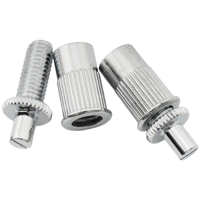 Musiclily Pro 52mm(2-3/64 inch) Tune-O-Matic Guitar Bridge Roller Saddles Set for LP SG Style Electric Guitar