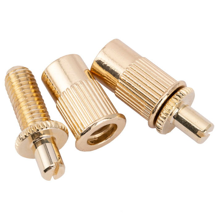 Musiclily Pro 52mm(2-3/64 inch) Tune-O-Matic Guitar Bridge Roller Saddles Set for LP SG Style Electric Guitar