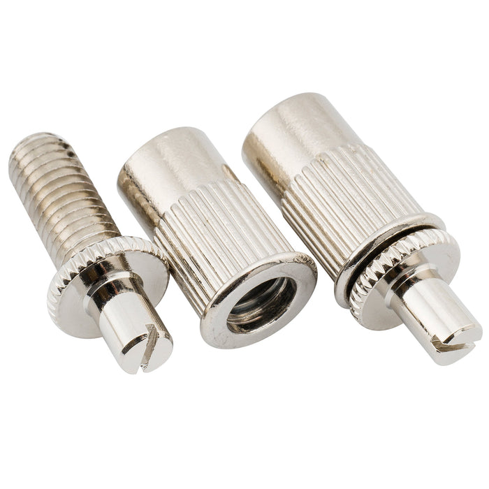 Musiclily Pro 52mm(2-3/64 inch) Tune-O-Matic Guitar Bridge Roller Saddles Set for LP SG Style Electric Guitar