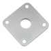 musiclily pro steel flat bottom square jack plate for epiphone usa les paul style electric guitar mx1708p details