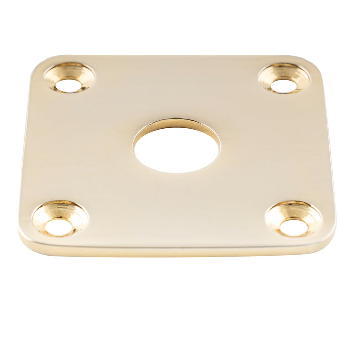 Plaque jack carrée à fond plat Musiclily Pro en acier pour guitare électrique Epiphone USA style Les Paul