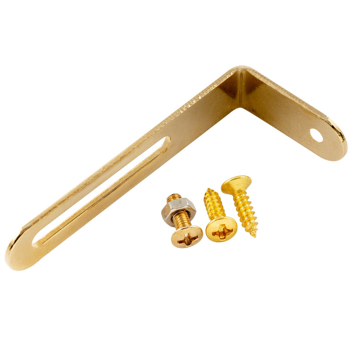 Supporto per montaggio battipenna universale Musiclily Pro Steel compatibile con chitarra elettrica stile USA LP o Epiphone LP