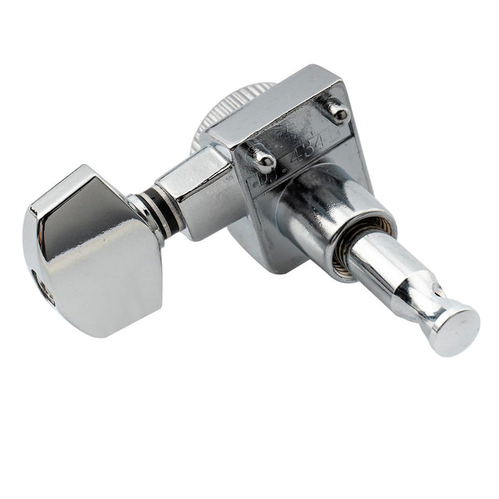 Musiclily Pro 6 em linha 2 pinos Ajustadores de Trava de Guitarra de Metal Total Cabeças de Máquina de Afinar Chaves Conjunto para Guitarra Elétrica Fender Strat/Tele Estilo