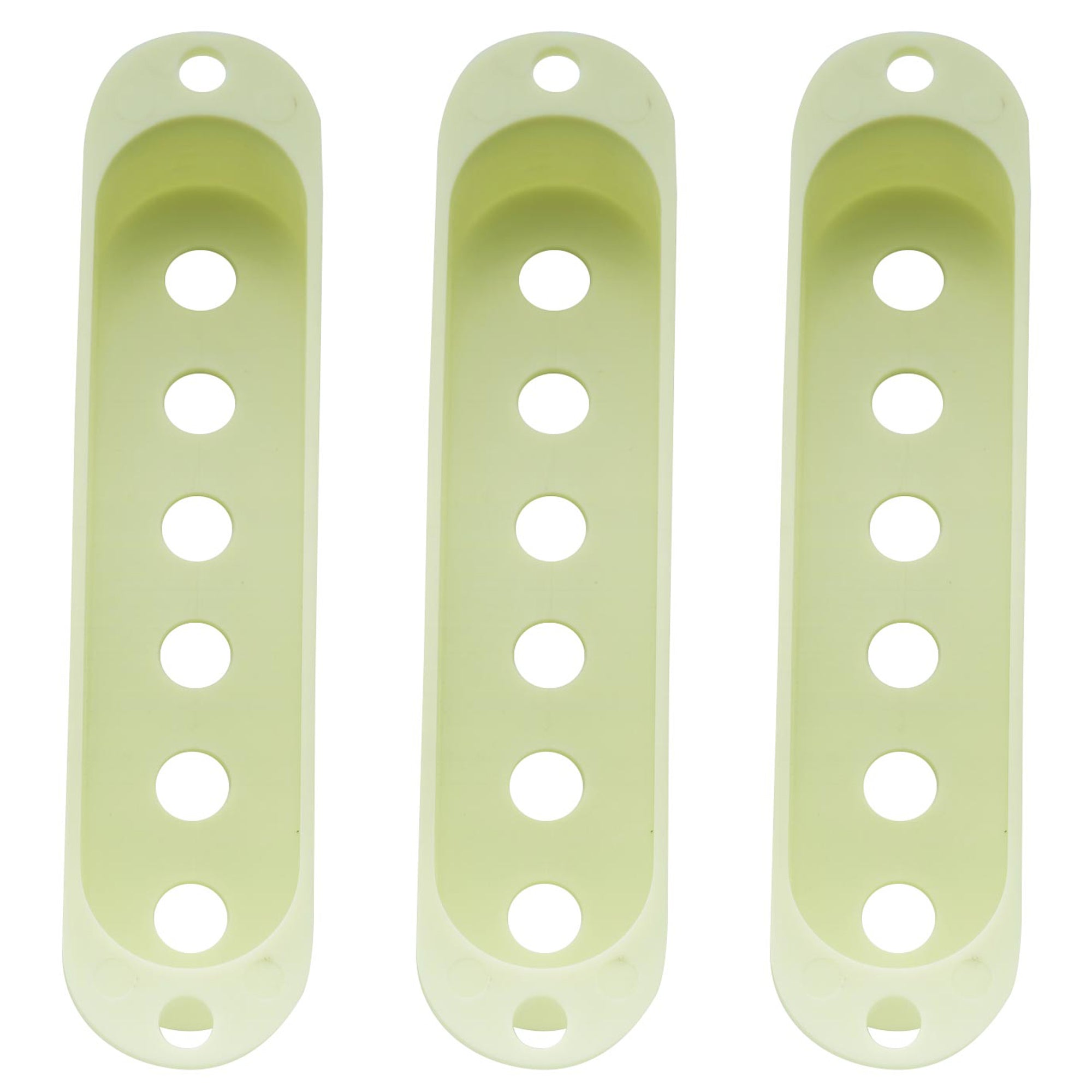 Musiclily Pro Plastic Guitar Single Coil Pickup Covers for USA/Mexico Strat