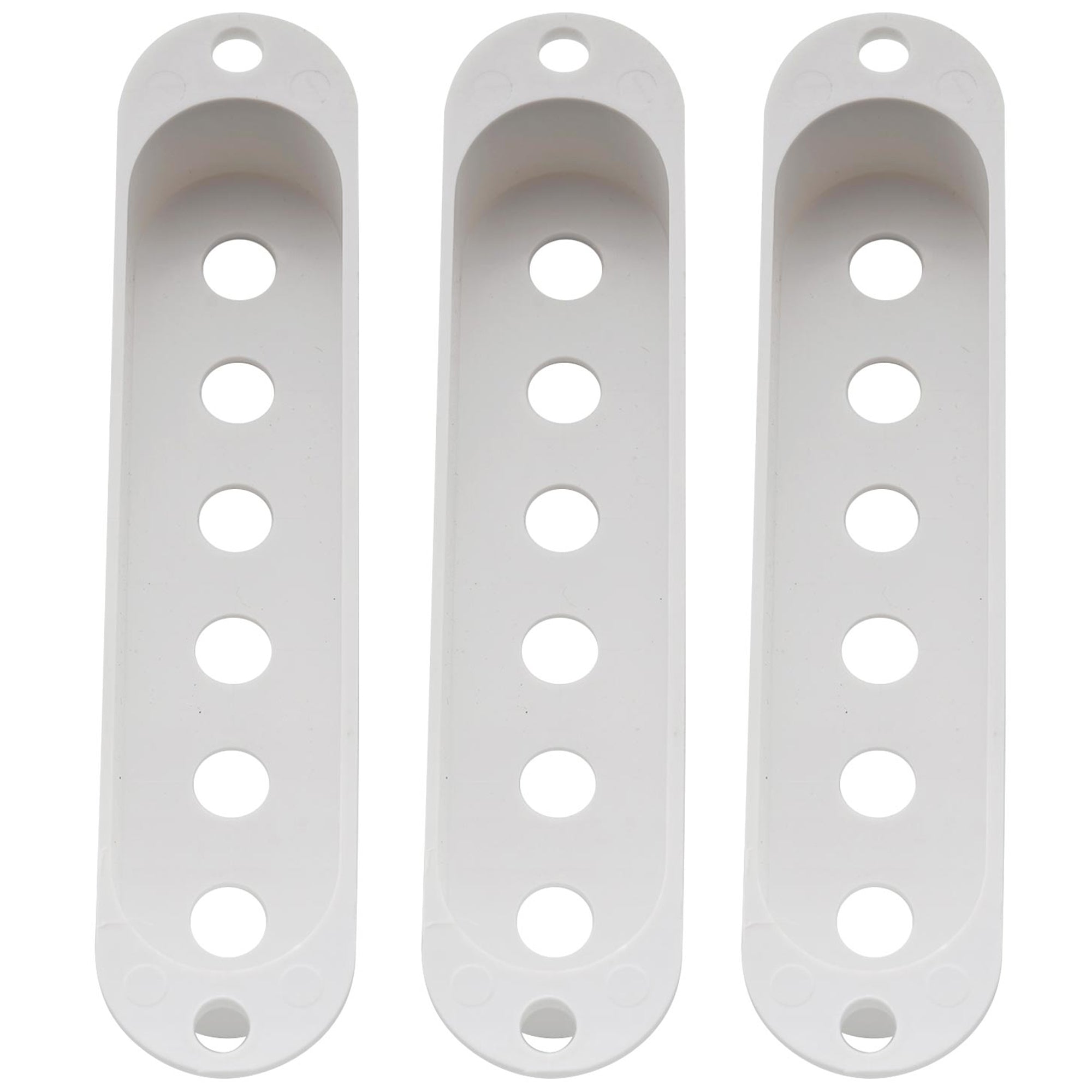 Musiclily Pro Plastic Guitar Single Coil Pickup Covers for USA/Mexico Strat