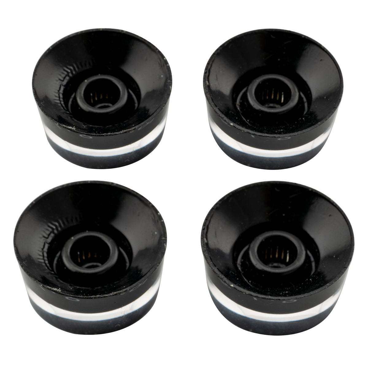 Musiclily Pro metrische grobe 18-Zahnräder Gitarrenknöpfe, Ton-, Lautstärke- und Geschwindigkeitsreglerknöpfe für Epiphone Les Paul SG-Style Elektrogitarren, Set von 4