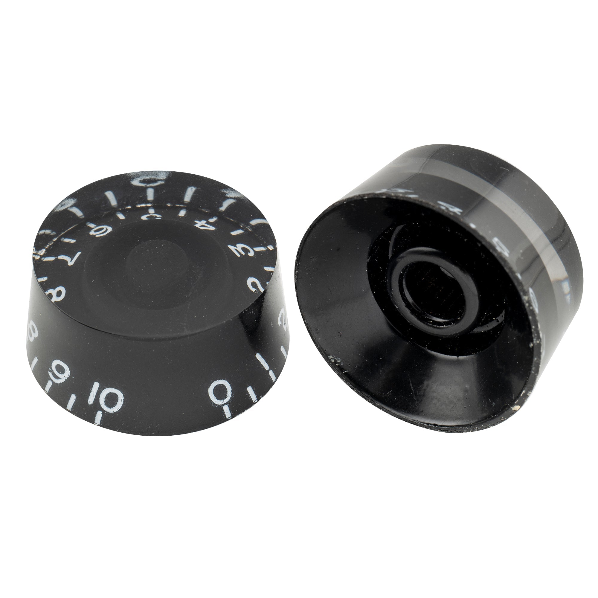 Musiclily Pro metrische grobe 18-Zahnräder Gitarrenknöpfe, Ton-, Lautstärke- und Geschwindigkeitsreglerknöpfe für Epiphone Les Paul SG-Style Elektrogitarren, Set von 4