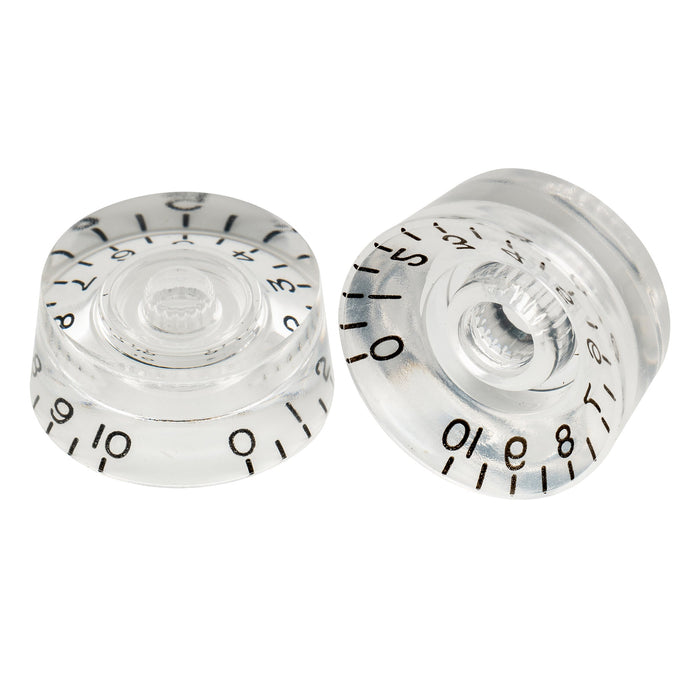 Musiclily Pro Metric Grosso 18-Espiga Botões de Controle de Tom, Volume e Velocidade para Guitarra Elétrica no Estilo Epiphone Les Paul SG, Conjunto de 4