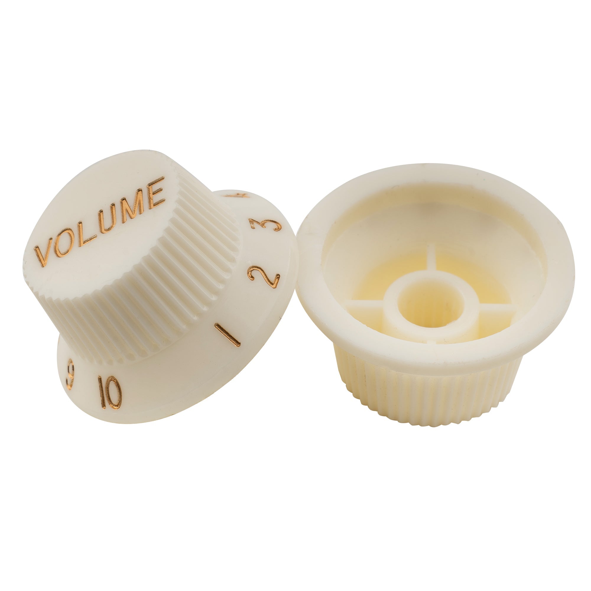 Musiclily Pro metrische Größe 18 Splines 1 Volumen 2 Ton Strat - Stil Drehknöpfe - Satz für asiatische Importgitarren - und Bass - Split - Shaft - Poti