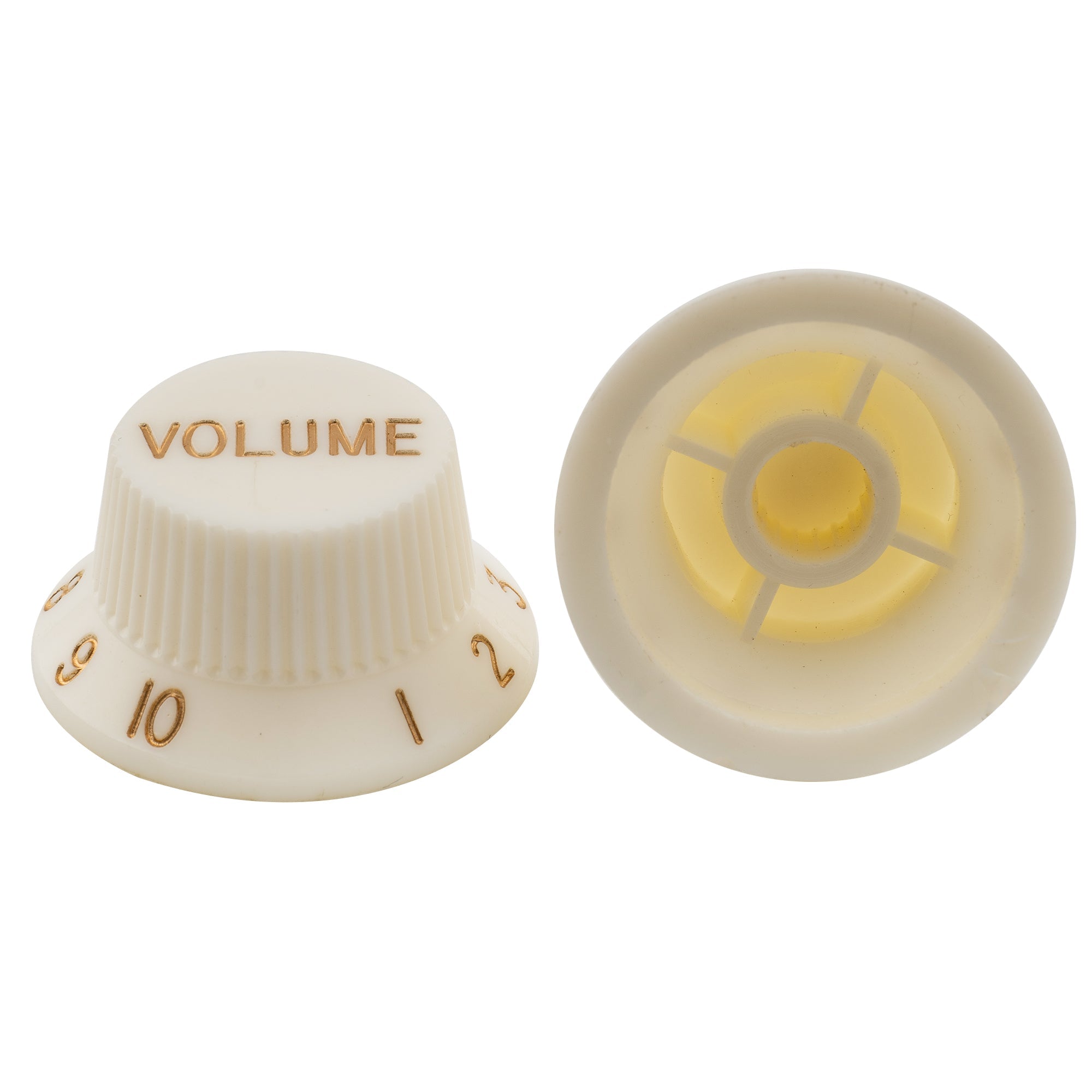 Musiclily Pro metrische Größe 18 Splines 1 Volumen 2 Ton Strat - Stil Drehknöpfe - Satz für asiatische Importgitarren - und Bass - Split - Shaft - Poti