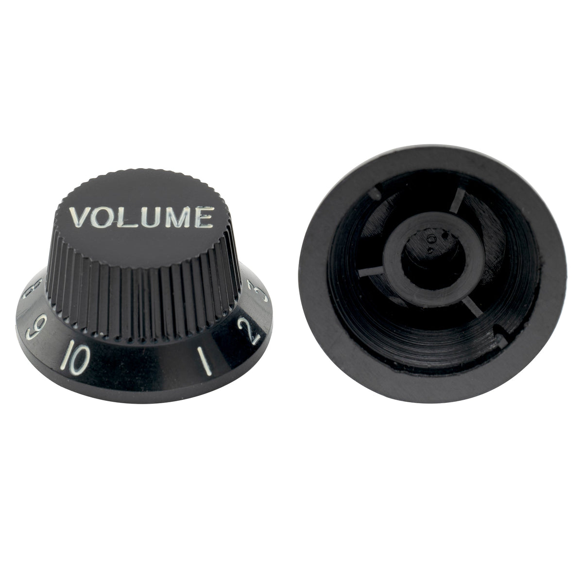 Musiclily Pro metrische Größe 18 Splines 1 Volumen 2 Ton Strat - Stil Drehknöpfe - Satz für asiatische Importgitarren - und Bass - Split - Shaft - Poti