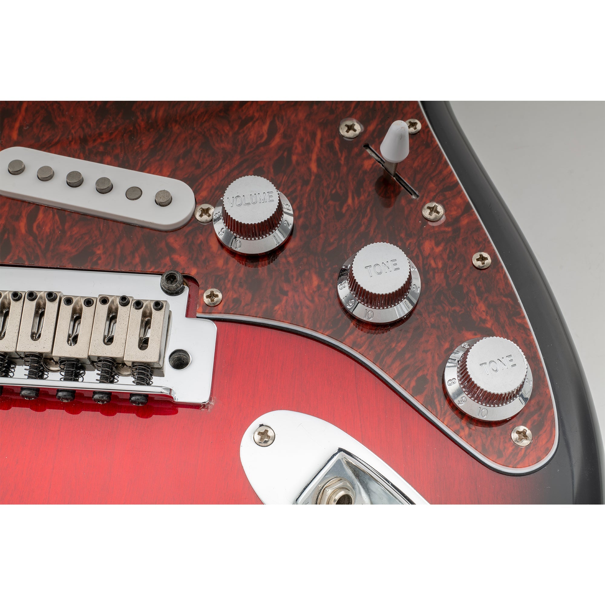 Musiclily Pro metrische Größe 18 Splines 1 Volumen 2 Ton Strat - Stil Drehknöpfe - Satz für asiatische Importgitarren - und Bass - Split - Shaft - Poti