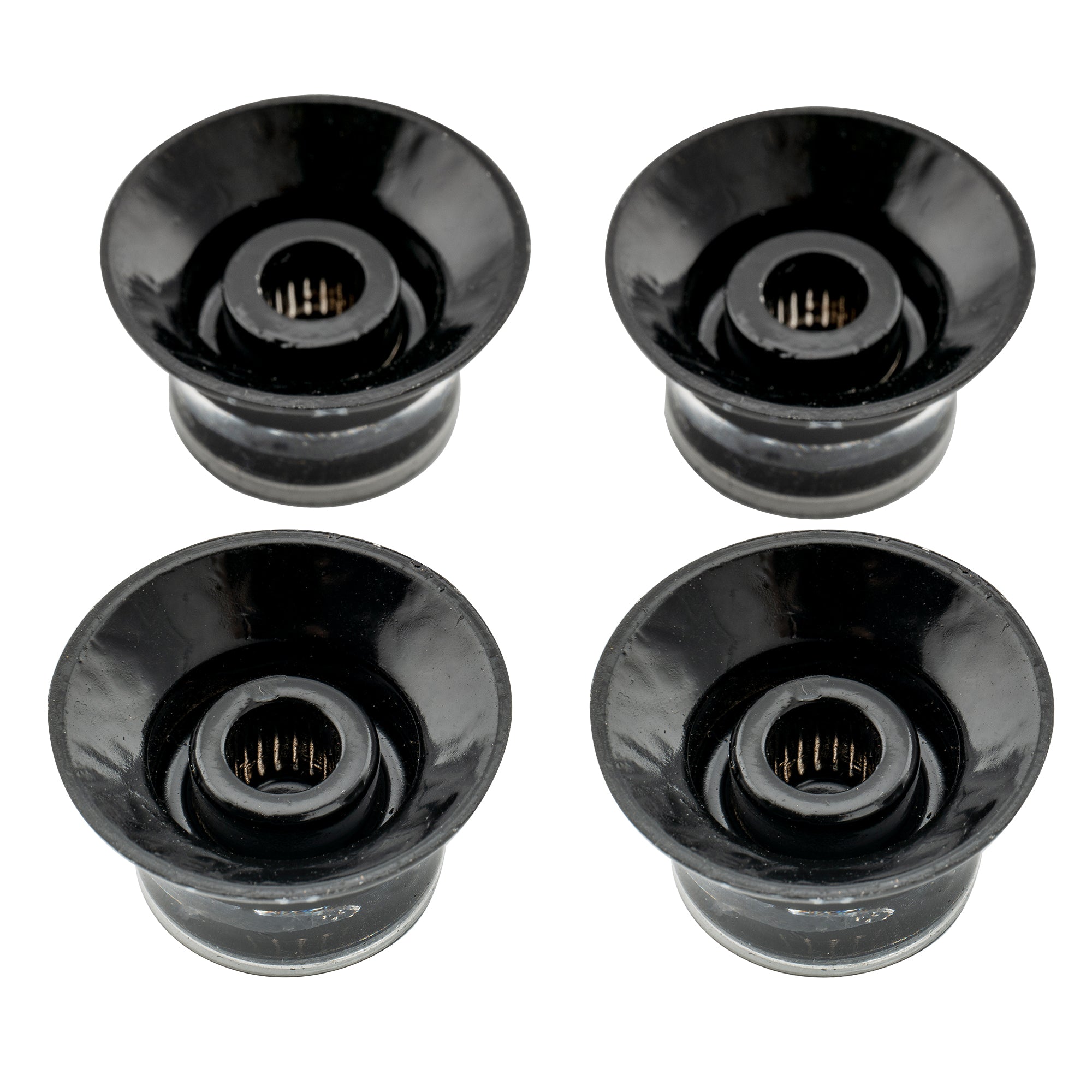 Musiclily Pro Metrische Grobgewinde 18-Zahnrad Top-Hat Glockenknöpfe für Ton- und Lautstärkeregler von Epiphone LP SG-Stil Elektrogitarren, Satz von 2T2V