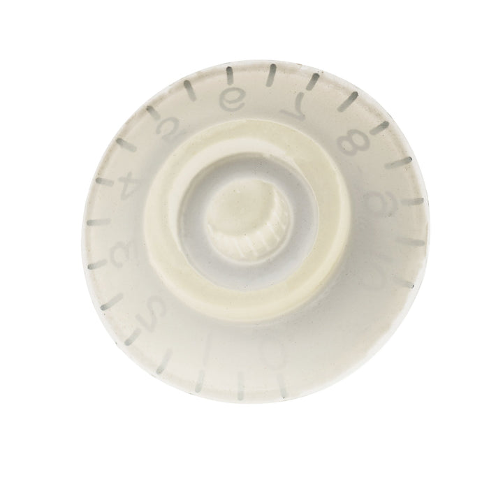 Musiclily Pro Metric Grosso 18-Esquema Chapeu Alto Botões de Tom e Controle de Volume para Guitarra Elétrica estilo Epiphone LP SG, Conjunto de 2