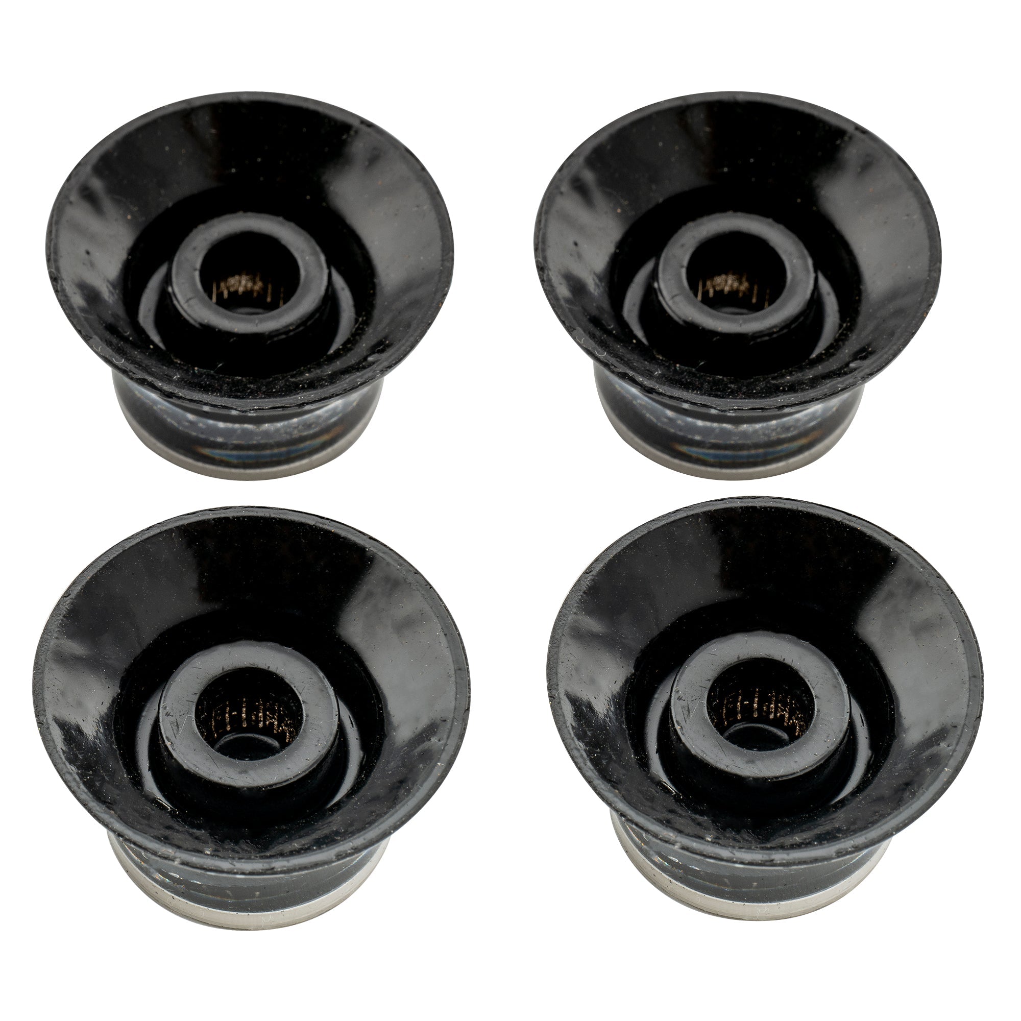 Musiclily Pro Metrische Grobgewinde 18-Zahnrad Top-Hat Glockenknöpfe für Ton- und Lautstärkeregler von Epiphone LP SG-Stil Elektrogitarren, Satz von 2T2V