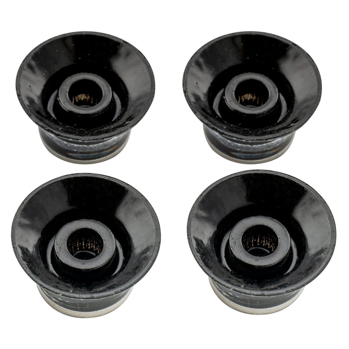 Musiclily Pro Metrische Grobgewinde 18-Zahnrad Top-Hat Glockenknöpfe für Ton- und Lautstärkeregler von Epiphone LP SG-Stil Elektrogitarren, Satz von 2T2V