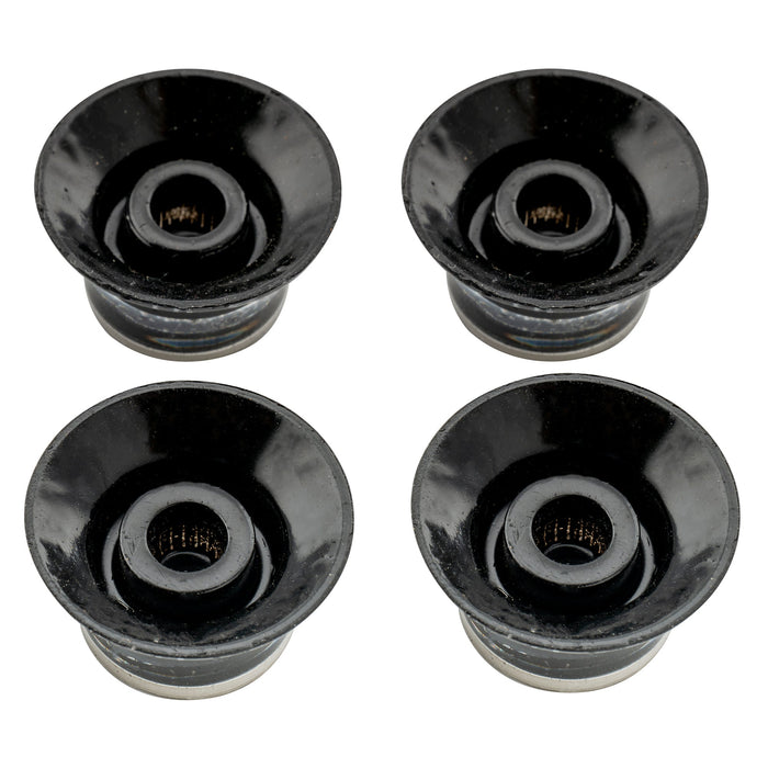 Musiclily Pro Metric Grosso 18-Esquema Chapeu Alto Botões de Tom e Controle de Volume para Guitarra Elétrica estilo Epiphone LP SG, Conjunto de 2