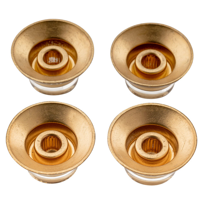 Perillas Musiclily Pro para zurdos, métricas gruesas, de 18 estrías, con forma de sombrero de copa y campana, control de volumen y tono para guitarra eléctrica Epiphone LP SG (juego de 4)