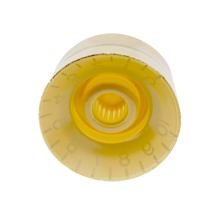 Musiclily Pro Botão de Controle de Tom, Volume e Velocidade para Guitarra Elétrica Esquerda Handed Metric Grossa 18-Spline, Conjunto de 4 para Guitarra Elétrica estilo Epiphone Les Paul SG