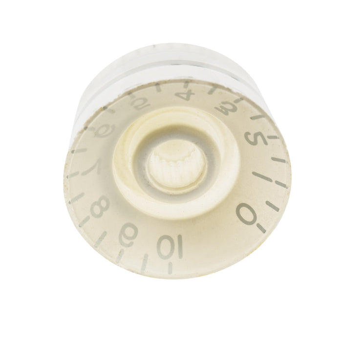 Musiclily Pro Botão de Controle de Tom, Volume e Velocidade para Guitarra Elétrica Esquerda Handed Metric Grossa 18-Spline, Conjunto de 4 para Guitarra Elétrica estilo Epiphone Les Paul SG