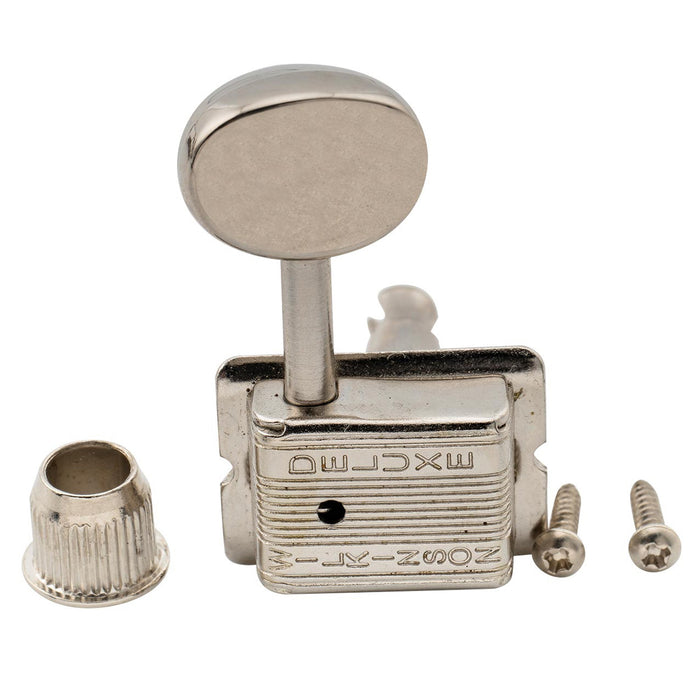 ウィルキンソン ヴィンテージデラックス ギターターナー 分割シャフト 6連チューナーマシンヘッド チューニングペグ キーセット クラシックな雰囲気のフェンダーストラト/テレキャスタースタイル用